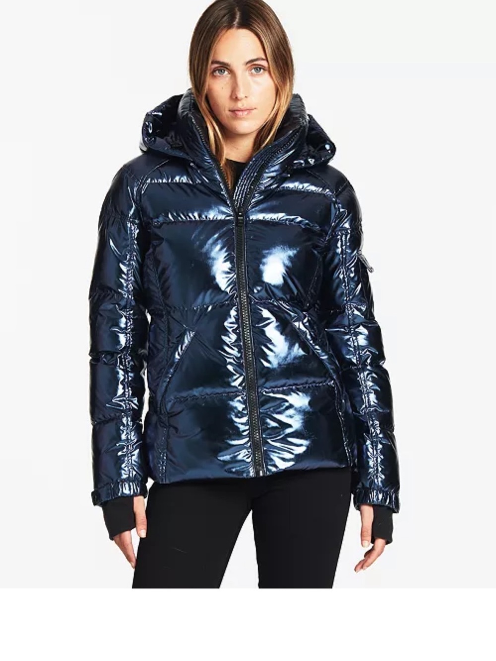 S13
Women's Kylie Hooded Water-Resistant Puffer Coat size L